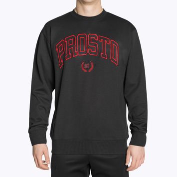 Férfi melegítőfelső PROSTO Crewneck Varsity black