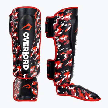 Overlord Fighter sípcsontvédő piros 301002-R/M
