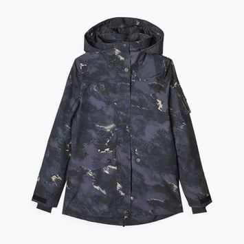 Női snowboard kabát 4F F586 multicolour allover