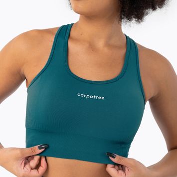 Carpatree Blaze Seamless mély óceánkék fitness melltartó