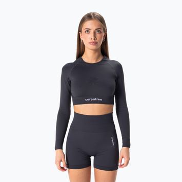 Női hosszú ujjú edzőruha Carpatree Allure Seamless titánium szürke