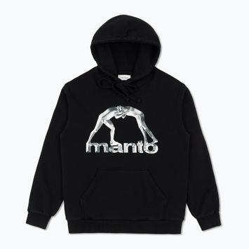 Pulóver MANTO Metal 24 fekete