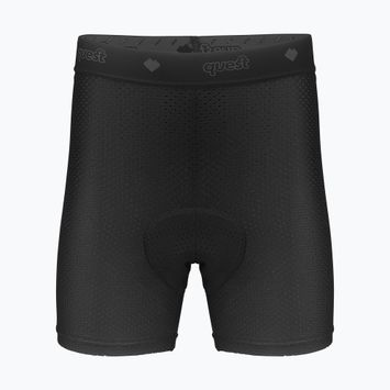 Férfi Quest Core Trailwear beltéri kerékpáros rövidnadrág fekete S21/SPORTS-WEW-TRAILWEAR