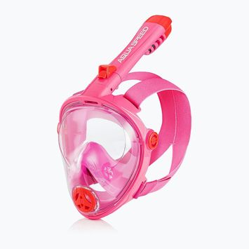 AQUA-SPEED Spectra 2.0 Kid teljes arcú snorkel maszk rózsaszín 7081