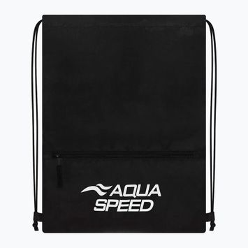 Aqua Speed Gear Sack Zip cipzár fekete 9322