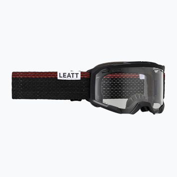 Kerékpáros szemüveg Leatt Velocity 4.0 MTB X-Flow black/clear