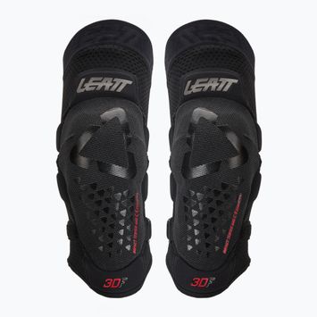 Leatt 3DF 5.0 Evo fekete kerékpáros térdvédők