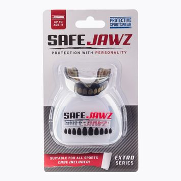 SAFEJAWZ Extro sorozatú állkapocsvédő fekete SJGOLDJ