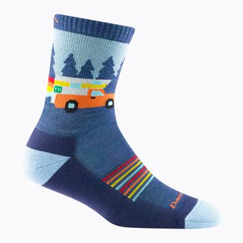Zokni trekkingowe dziecięce Darn Tough Van Wild Micro Crew denim