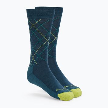 Férfi trekking zokni Darn Tough Prep Step dark teal