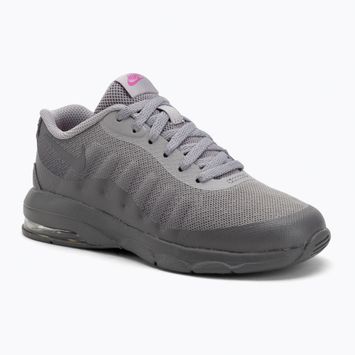 Nike Air Max Invigor Print gyermek cipő atmoszféra szürke/puskaporos/pirítós/piros magenta