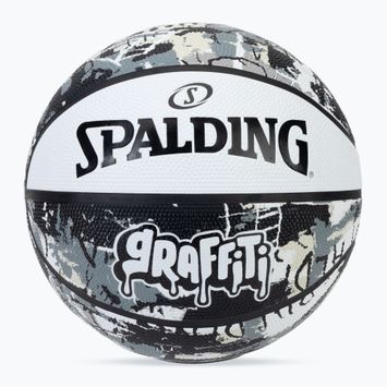 Kosárlabda Spalding Graffiti fehér Méret: 7