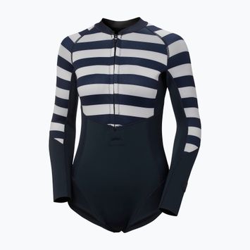 Női búvárruha Helly Hansen Waterwear Long Sleeve Spring Wetsuit navy stripe