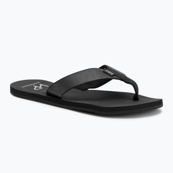 Férfi Helly Hansen Seasand 2 bőr szandál fekete / esett szikla flip flopok