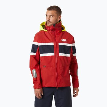 Férfi vitorlás kabát Helly Hansen Salt Original red