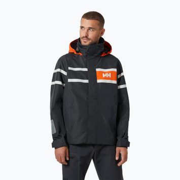 Férfi vitorlás kabát Helly Hansen Salt Inshore ebony