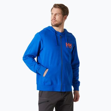 Férfi Helly Hansen HH Logo Full Zip Hoodie 2.0 kobalt 2.0 melegítőfelső