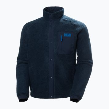 Férfi pulóver Helly Hansen PanoKeret Pile Snap navy