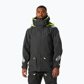 Helly Hansen Skagen Offshore férfi esőkabát ébenfekete színű