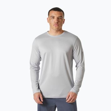 Férfi Helly Hansen HH Tech Crew 2.0 LS hosszú ujjú szürke köd