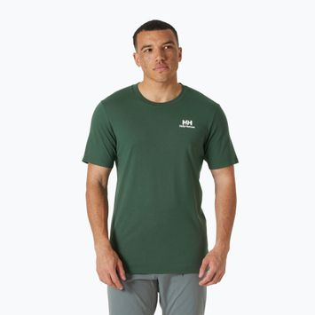 Férfi Helly Hansen Nord Graphic dzsungel zöld póló