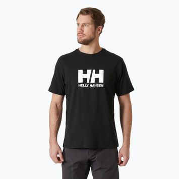 Férfi Helly Hansen Logo 3.0 póló fekete