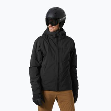 Férfi sí dzseki Helly Hansen Courchavel fekete