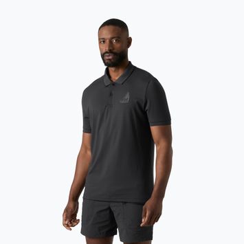 Férfi pólóing Helly Hansen Hp Figari Polo ebony