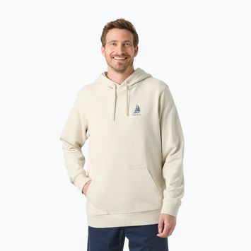 Férfi pulóver Helly Hansen Shoreline Hoodie cream