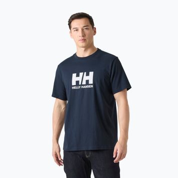 Férfi póló Helly Hansen Logo 3.0 SS navy
