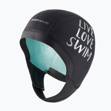 BuddySwim Trilaminate Warmth 2,5 mm neoprén sapka fekete