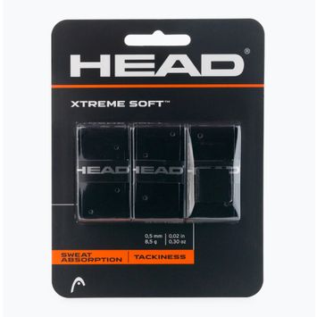 HEAD Xtremesoft Grip Overwrap fekete 285104
