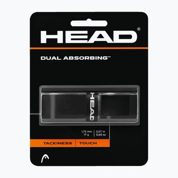 HEAD Dual Absorbing Grip ütőfólia fekete 285034