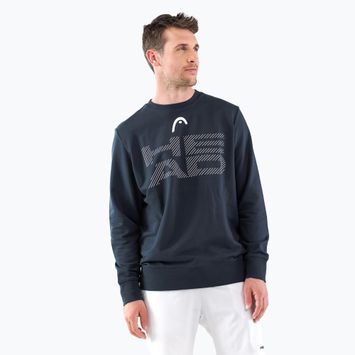 HEAD férfi tenisz pulóver Rally Sweatshirt navy