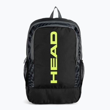 HEAD tenisz hátizsák Base 17 l fekete/sárga 261433