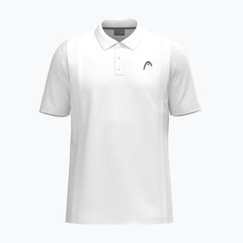 Férfi tenisz póló póló HEAD Club 25 Tech Polo fehér
