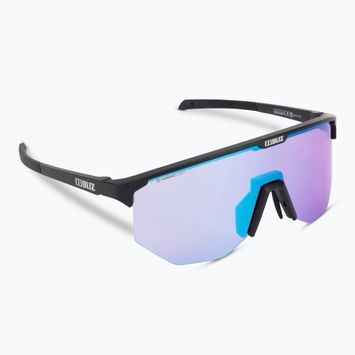Bliz Hero Nano Optics Nordic Light S2 kerékpáros szemüveg matt fekete/világos begónia/ibolyakék multi