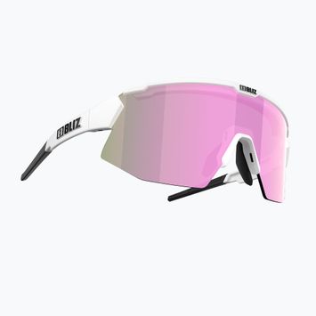 Bliz Breeze Small S3+S0 matt fehér/barna rózsaszín rózsaszín multi/tiszta kerékpáros szemüveg