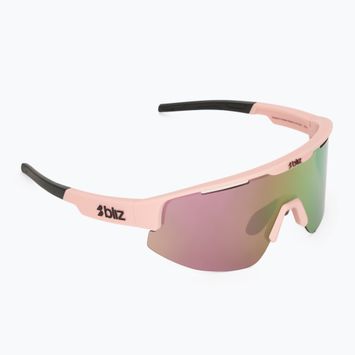 Napszemüveg Bliz Matrix matt powder pink/brown/rose multi
