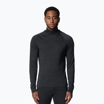 Férfi termikus aktív hosszú ujjú Houdini Activist Turtleneck true black