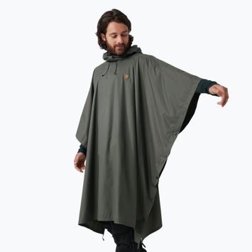 Fjällräven esőköpeny Poncho sötét olívazöld