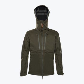 Férfi Fjällräven Keb Eco-Shell esőkabát zöld F82411