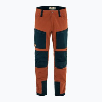 Férfi trekking nadrág Fjällräven Keb Agile autumn leaf/ dark navy