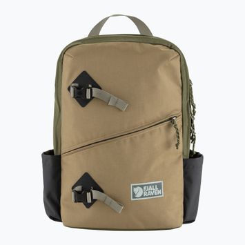 Fjällräven Vardag 17 l zöld/ agyag városi hátizsák