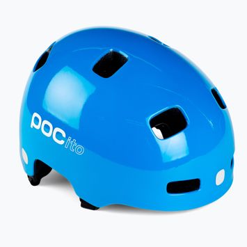 Gyermek kerékpáros sisak POC POCito Crane MIPS fluorescent blue
