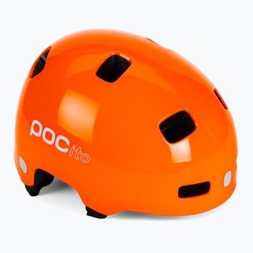 Gyermek kerékpáros sisak POC POCito Crane MIPS fluorescent orange