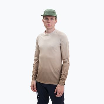 Férfi kerékpáros hosszú ujjú POC Essential MTB Lite gradient jasper brown