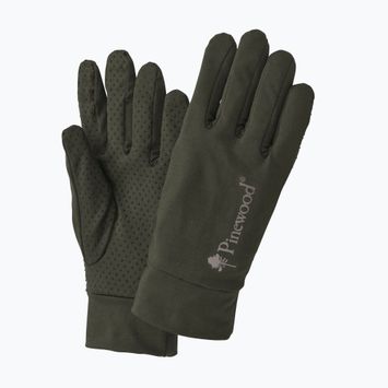 Férfi túrakesztyű Pinewood Thin Liner moss green
