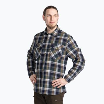 Férfi ing Pinewood Härjedalen green/navy