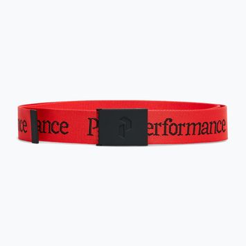 Peak Performance Rider briliáns piros/fekete nadrágszíj